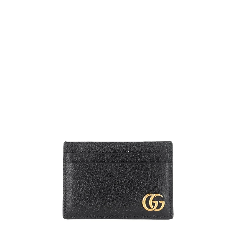 Gucci tote bags for women with a printed Gucci logoCard Holder Leather Money Clip