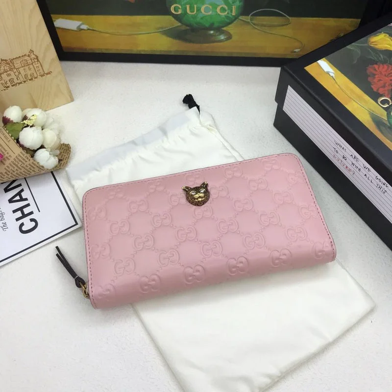 Women Gucci Sylvie bags with a monogram - embossed leatherBC - GUCCI BAG - 1096