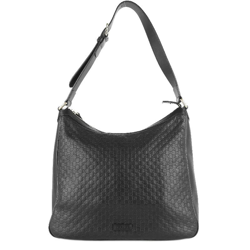 Medium - sized Women Gucci handbags for everyday useMicroguccissima Leather Hobo Bag