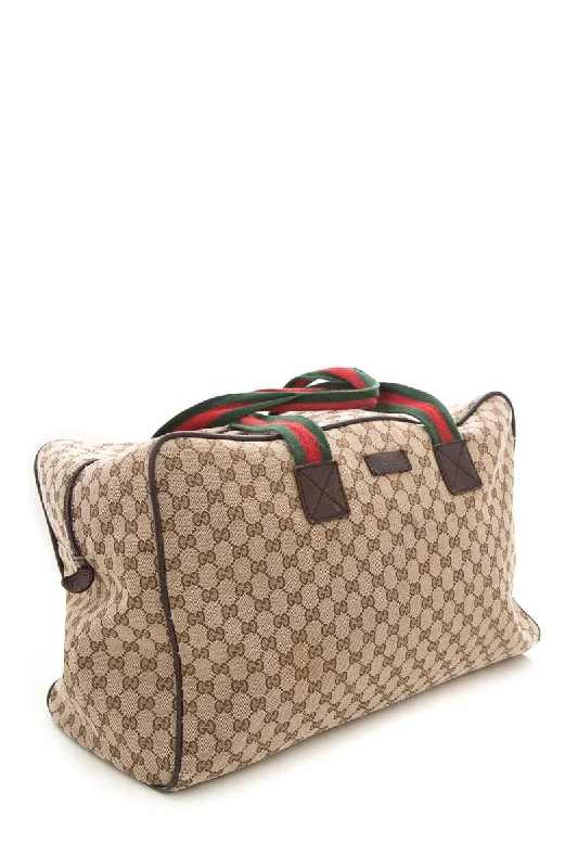 Gucci backpacks for women with a hidden back pocketVintage Gucci Monogram GG Canvas Duffle