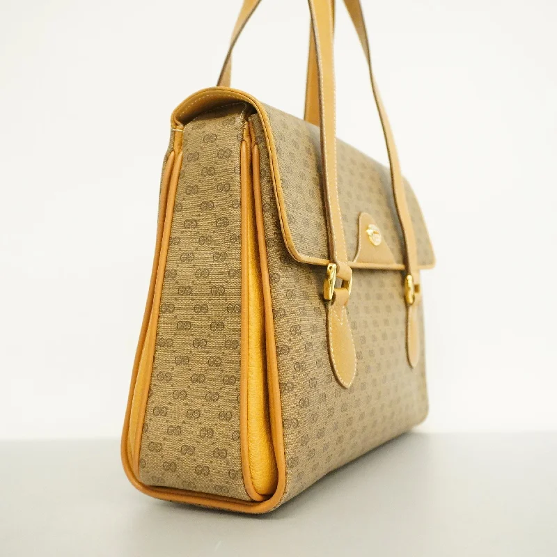 Women Gucci Sylvie bags featuring the signature web stripeGucci  HandBag Micro GG 116 02 080 Women's Leather HandBag Beige