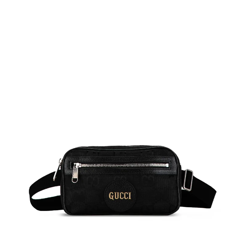 Ladies Gucci Dionysus bags in a pastel colorBlack Gucci GG Nylon Off The Grid Belt Bag