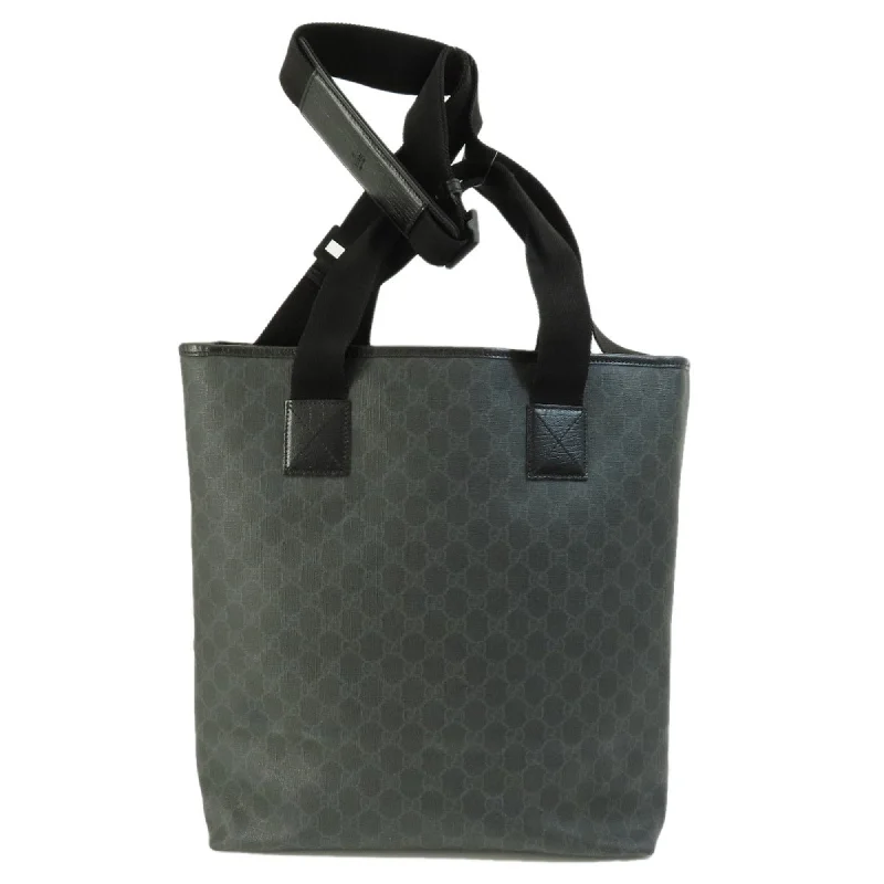 Ladies Gucci handbags with a detachable coin purse insideGucci 162163 GG Tote Bag PVC Women's