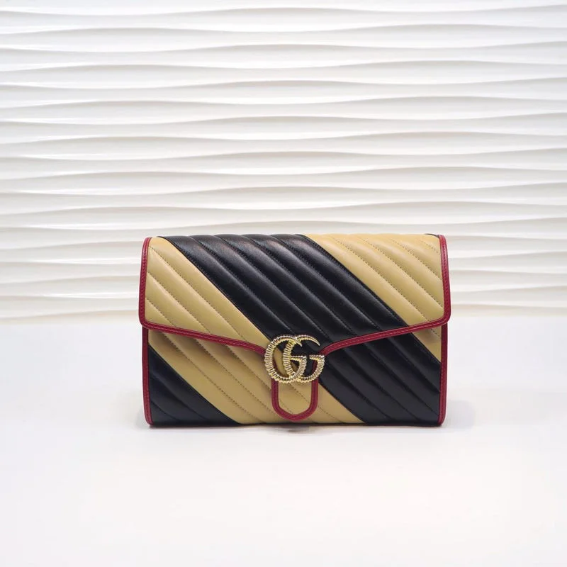 Women Gucci Sylvie bags with a crystal - embellished web stripeBC - GUCCI BAG - 1078