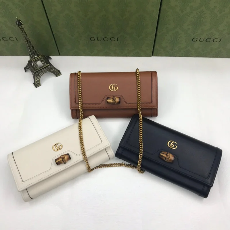 Ladies Gucci handbags with a detachable coin purse insideBC - GUCCI BAG - 097