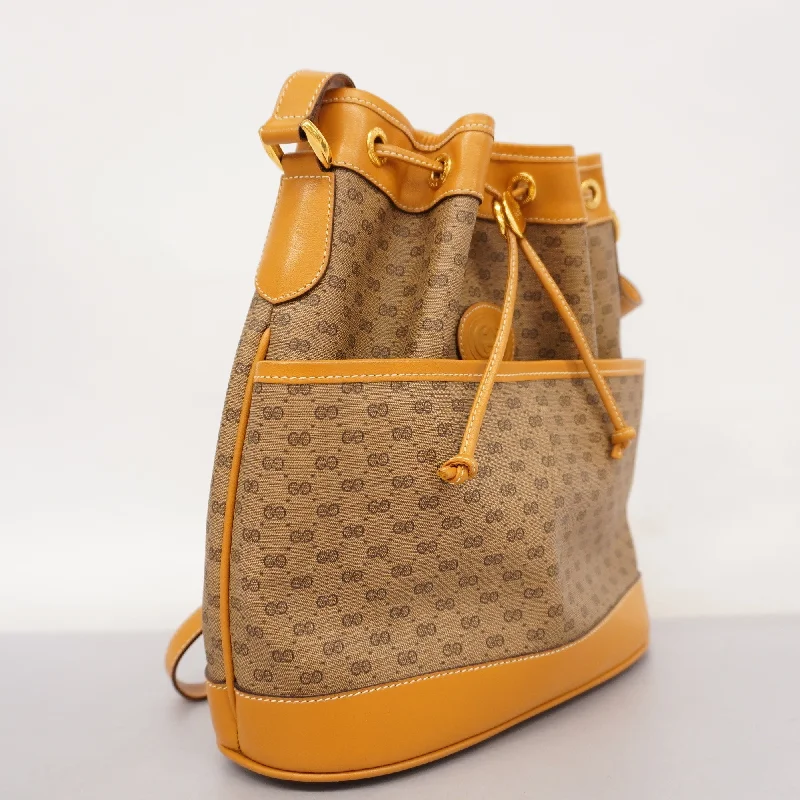 Gucci Marmont bags for women with quilted leather exteriorsGucci  Micro GG 001 165 0937 Women's PVC,Leather Shoulder Bag Beige