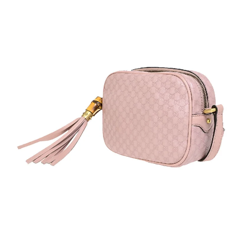 Women Gucci backpacks with a luxurious leather finishGucci Bamboo Guccissima Micro Gg Mini