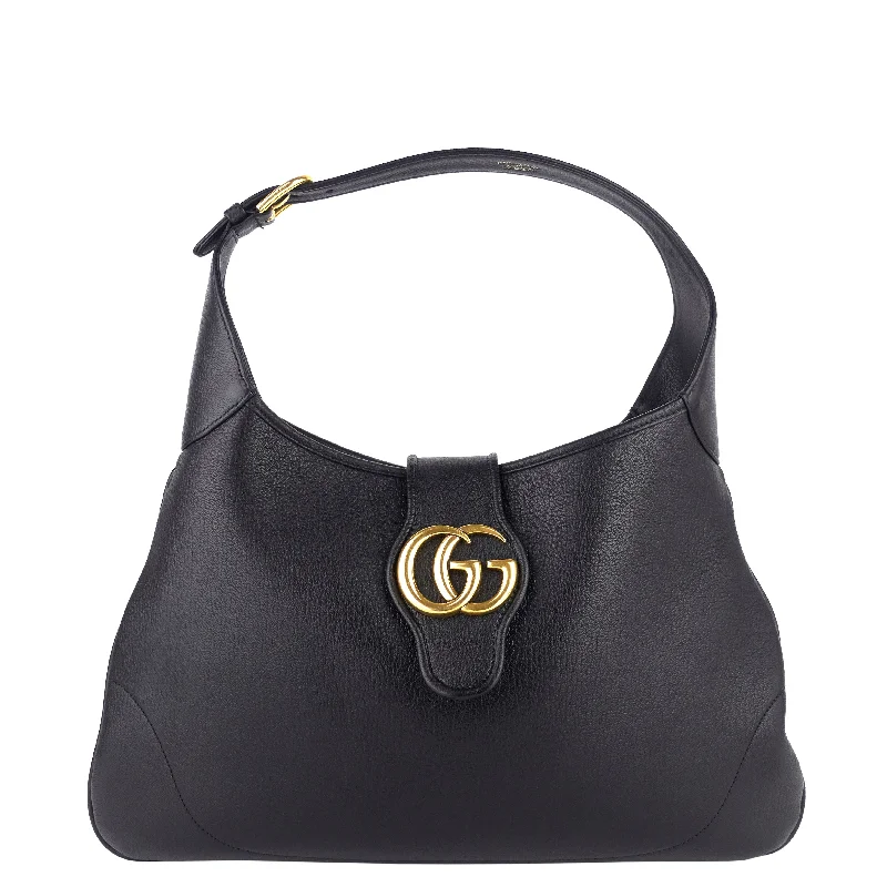 Women Gucci crossbody bags with a woven leather strapAphrodite Medium Leather Shoulder Bag