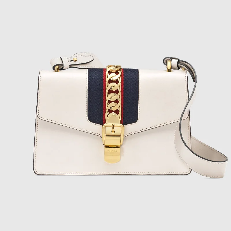 Ladies Gucci Dionysus bags with a chain - link shoulder strapGucci SyLouis Vuittonie Small Shoulder Bag Off-White