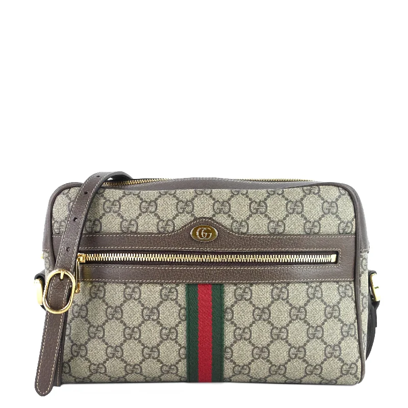 Ladies Gucci Dionysus bags with a star - shaped charmOphidia Small GG Supreme Canvas Bag