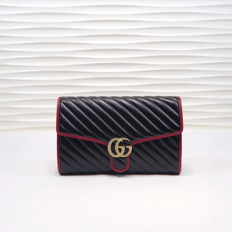 Gucci Marmont bags for women with a contrast - colored interiorBC - GUCCI BAG - 1079