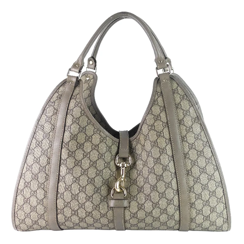 Gucci handbags for women with a metal - framed claspJoy Large GG Supreme Canvas Shoulder Bag