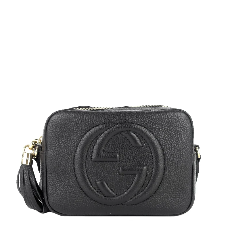 Gucci Dionysus bags for women with tiger - head claspsSoho Disco Calfskin Leather Crossbody Bag