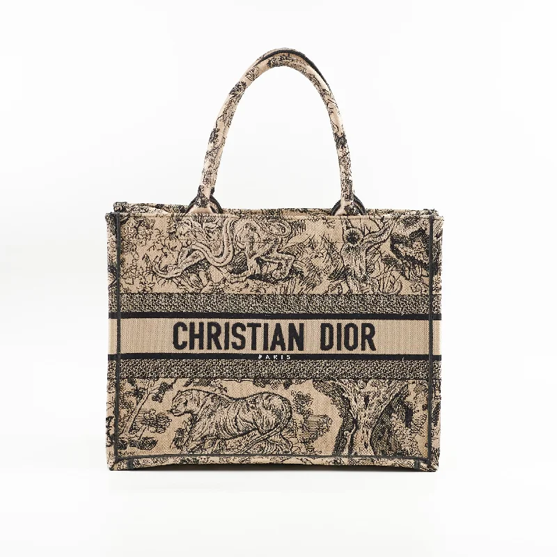 Christian Dior bags with a zip - top closure and multiple compartmentsChristian Dior Medium Book Tote