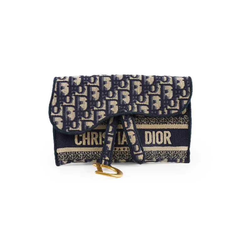 Christian Dior Saddle bags with a patent leather finish for a shiny lookDior Oblique Belt Bag