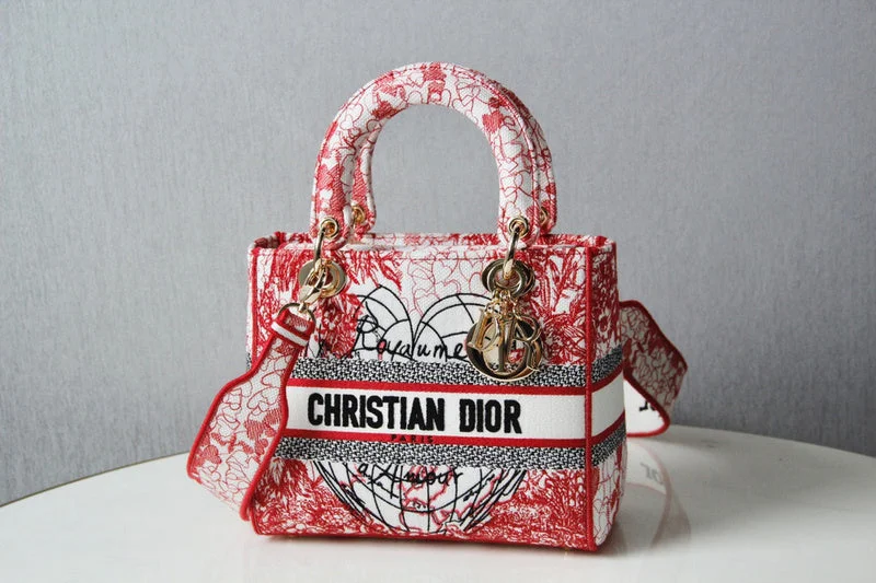 Christian Dior tote bags with a printed Dior logo on the frontChristian Dior  Bags - 3787