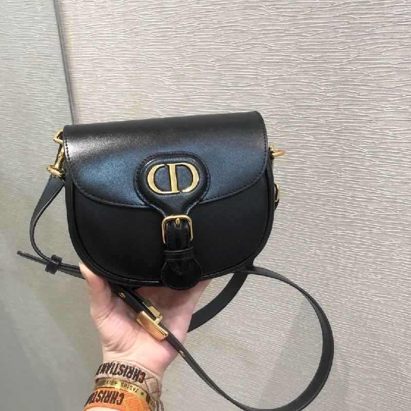 Christian Dior backpacks with a sleek, minimalist silhouetteChristian Dior Small Bobby Bag Black For Women