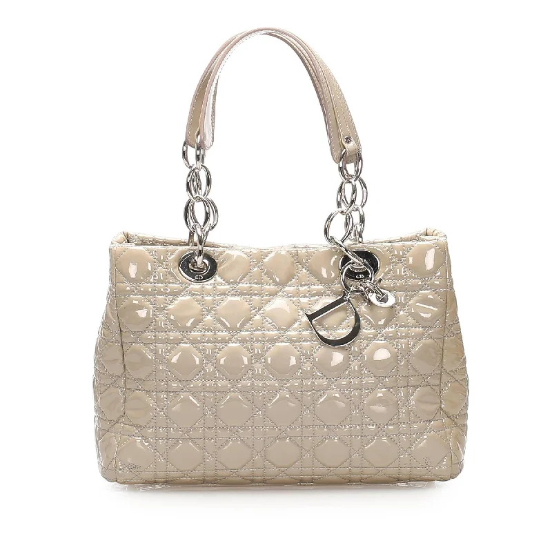 High - fashion Christian Dior bags with a geometric patternDior Cannage Soft Shopper Tote (SHG-11287)