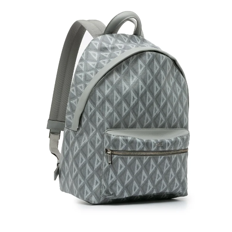 Stylish Christian Dior shoulder bags with a tassel - adorned zipperDior CD Diamond Rider Zipped Backpack (MV8U3H)