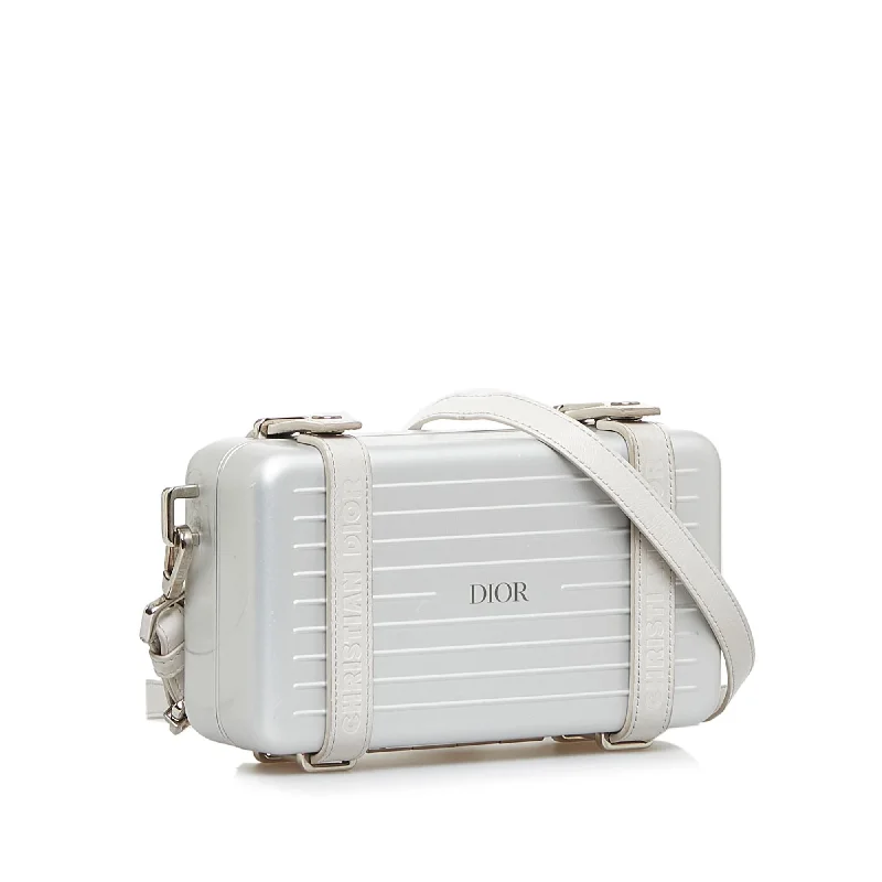 High - fashion Christian Dior bags with a geometric patternDior Dior x Rimowa Personal Utility Case (SHG-AancJw)