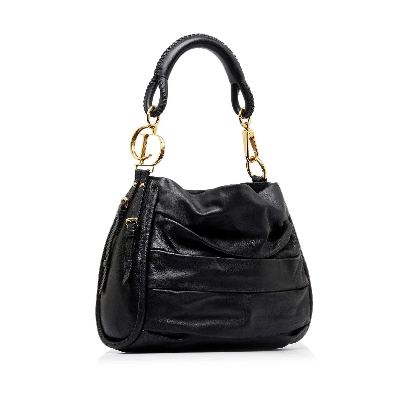 Stylish Christian Dior shoulder bags with a tassel - adorned zipperDior Libertine Hobo Bag (SHG-Yz3P1U)