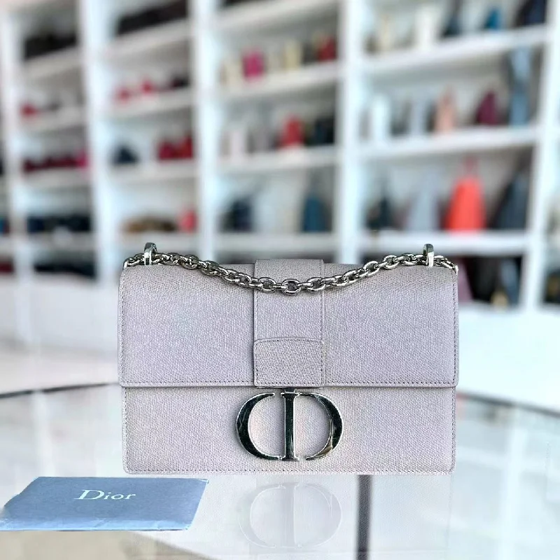 Trendsetting Christian Dior crossbody bags with a colorful strapMontaigne 30 East West Grained Calfskin Light Pink Golden Hardware