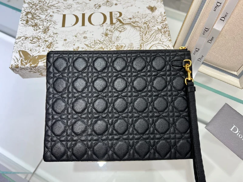 Christian Dior handbags with a snap - button closure and a decorative buckleWF - Dior Bag - 065