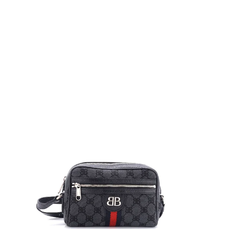 Gucci handbags for women with a metal - framed claspx Gucci The Hacker Project Camera Bag BB Canvas Mini