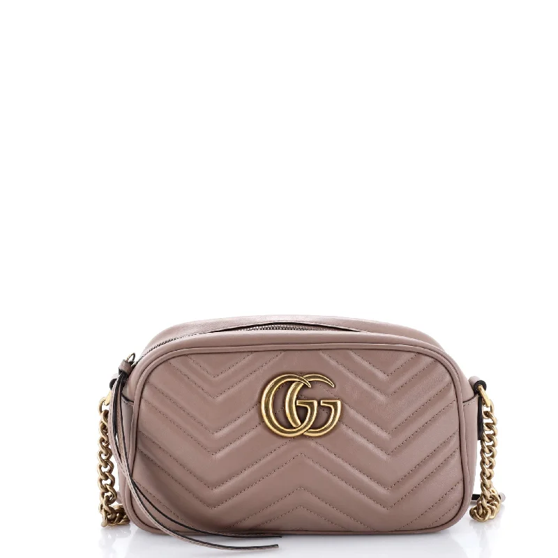 Ladies Gucci Dionysus bags with a chain - link shoulder strapGG Marmont Shoulder Bag Matelasse Leather Small