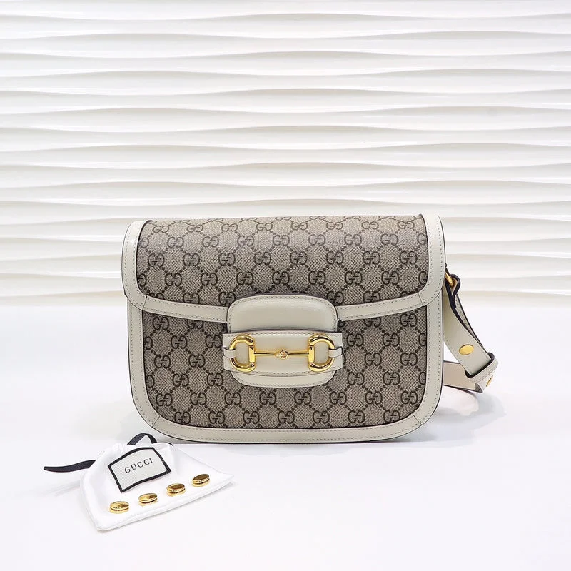 Ladies Gucci shoulder bags with a wide - width strapGucci Bags